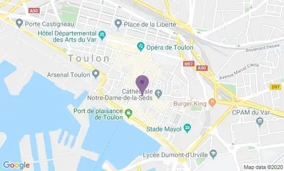 Localisation Caisse d