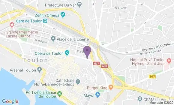 Localisation Caisse d