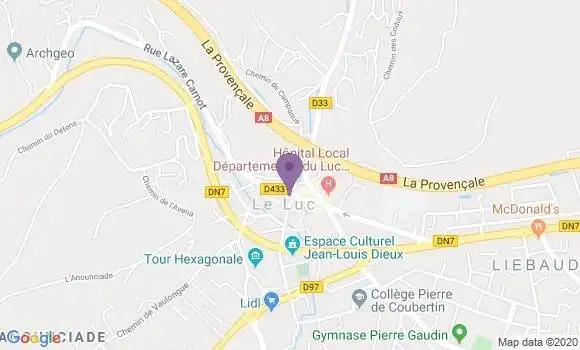 Localisation Caisse d