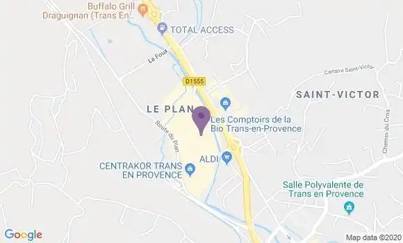 Localisation Caisse d
