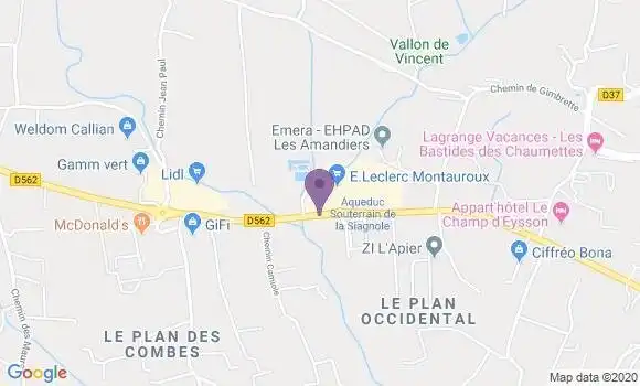Localisation Caisse d