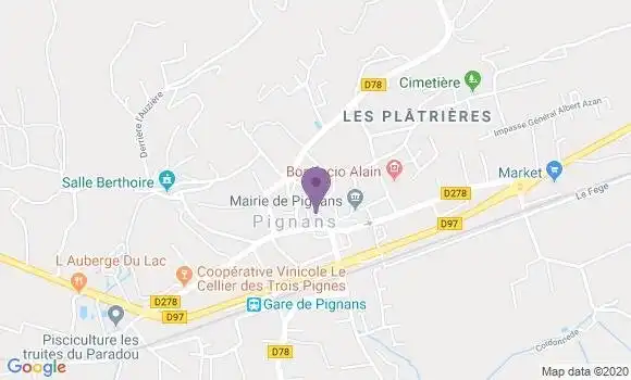 Localisation Caisse d