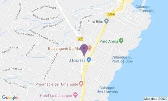 Localisation Caisse d