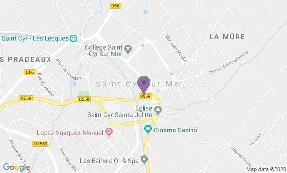 Localisation Caisse d