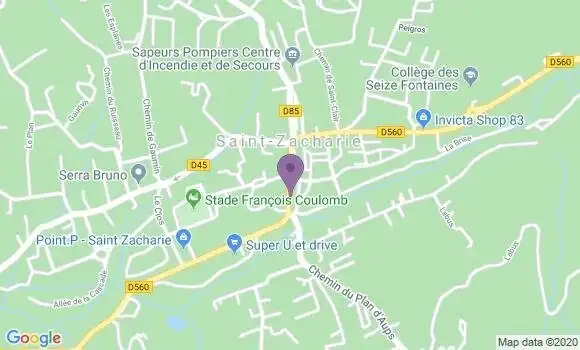 Localisation Caisse d