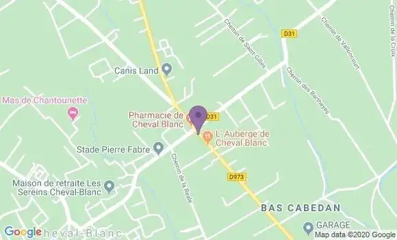 Localisation Caisse d