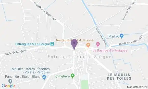 Localisation Caisse d