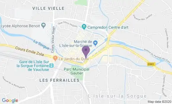 Localisation Caisse d