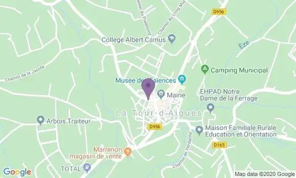 Localisation Caisse d