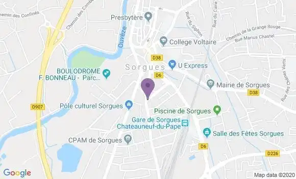 Localisation Caisse d