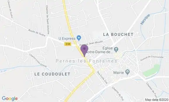 Localisation Caisse d
