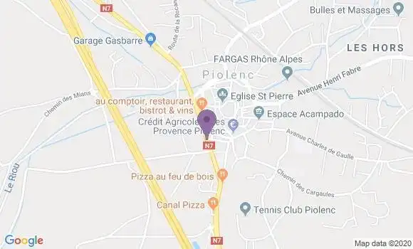 Localisation Caisse d