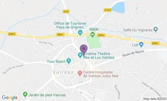 Localisation Caisse d