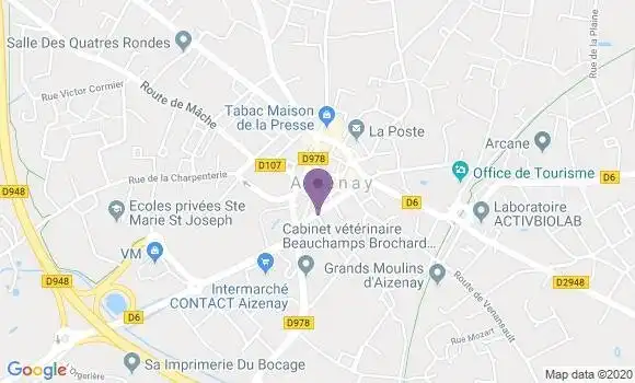 Localisation Caisse d