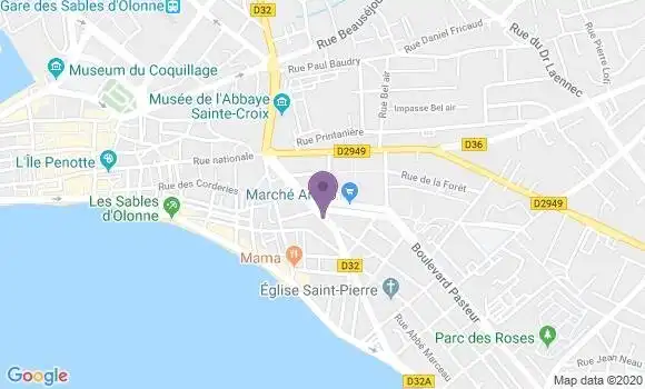 Localisation Caisse d