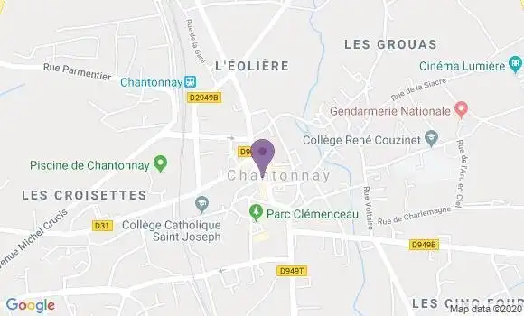 Localisation Caisse d