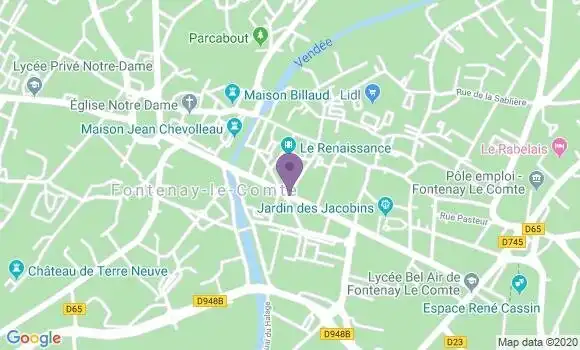 Localisation Caisse d