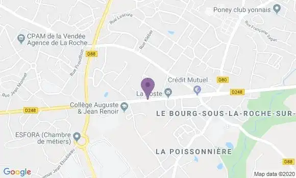 Localisation Caisse d