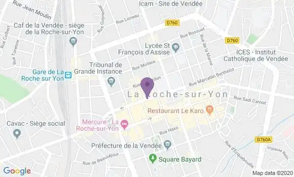 Localisation Caisse d