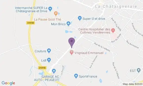 Localisation Caisse d