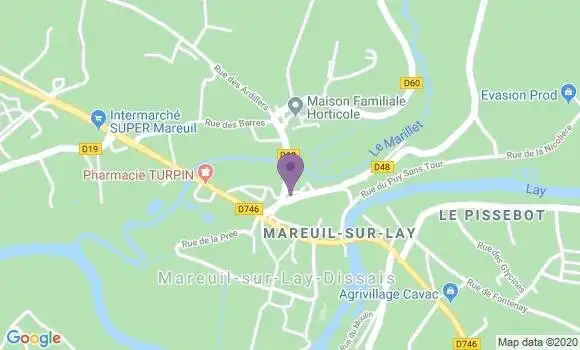 Localisation Caisse d