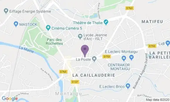 Localisation Caisse d