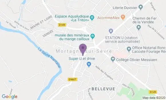 Localisation Caisse d