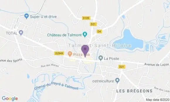 Localisation Caisse d