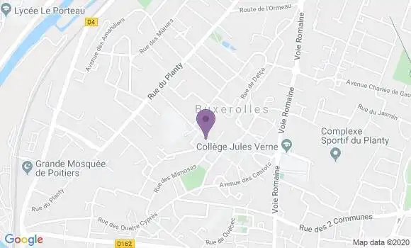 Localisation Caisse d