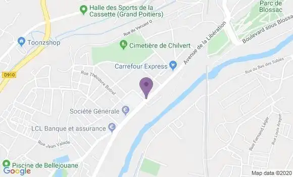 Localisation Caisse d