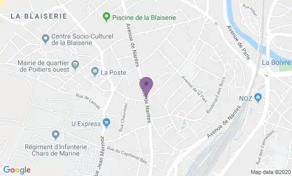 Localisation Caisse d