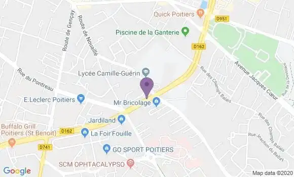 Localisation Caisse d
