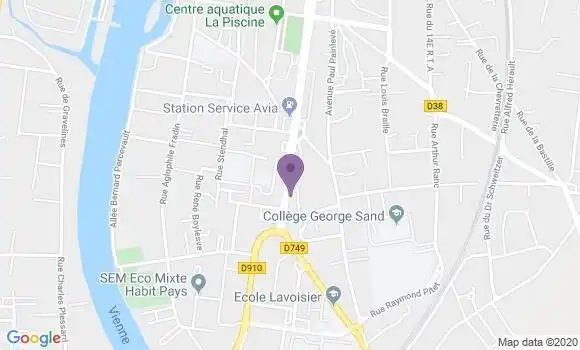 Localisation Caisse d