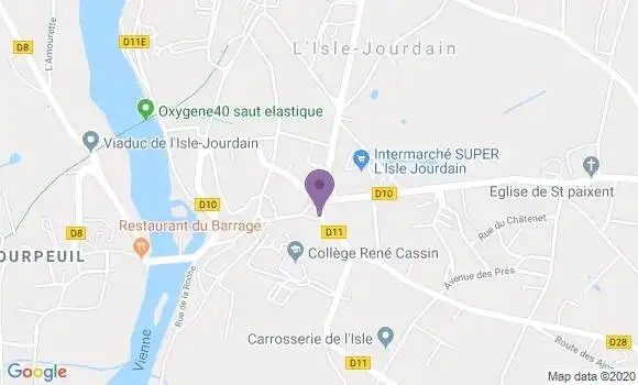Localisation Caisse d