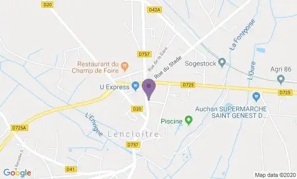 Localisation Caisse d