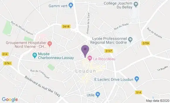 Localisation Caisse d