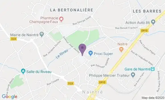 Localisation Caisse d
