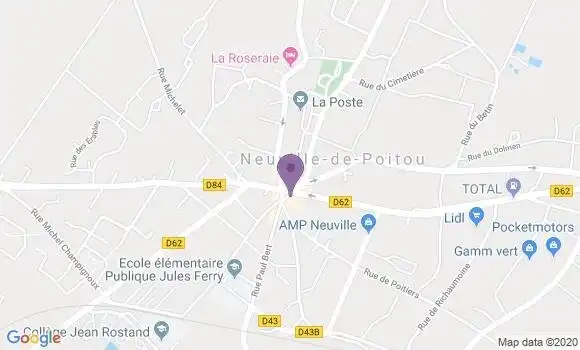 Localisation Caisse d