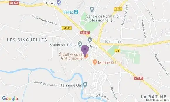 Localisation Caisse d