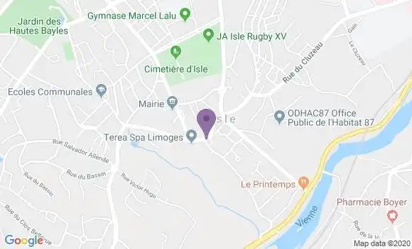 Localisation Caisse d