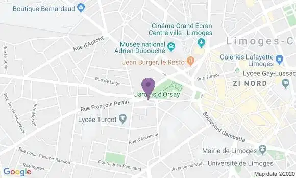 Localisation Caisse d