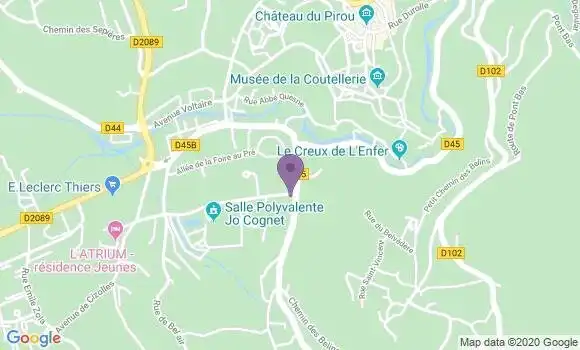 Localisation Caisse d