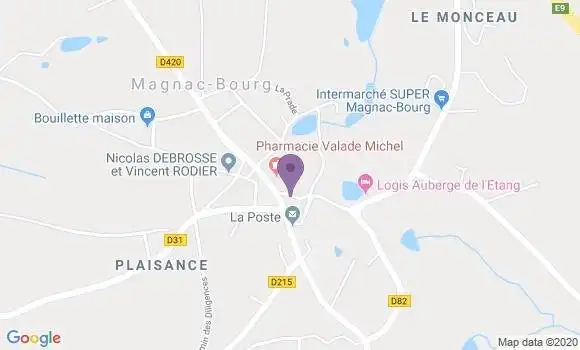 Localisation Caisse d