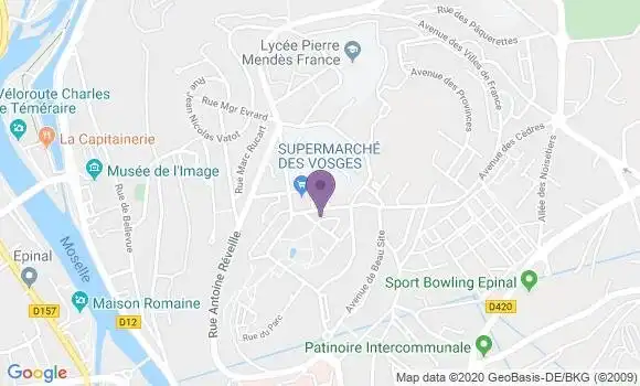 Localisation Caisse d