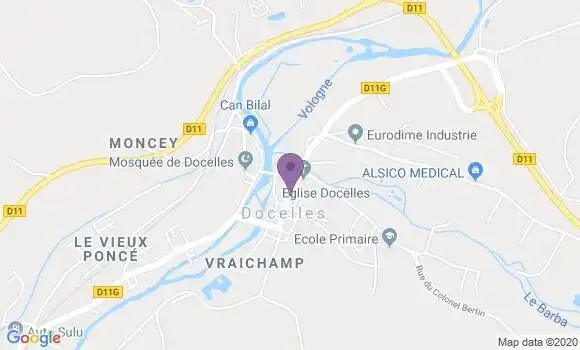 Localisation Caisse d