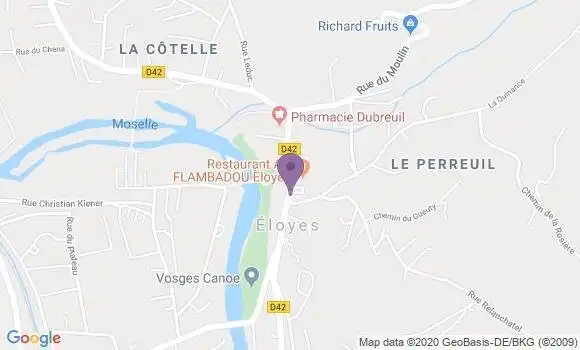 Localisation Caisse d