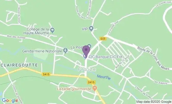 Localisation Caisse d