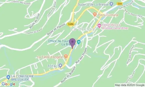 Localisation Caisse d