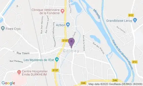 Localisation Caisse d