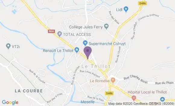 Localisation Caisse d